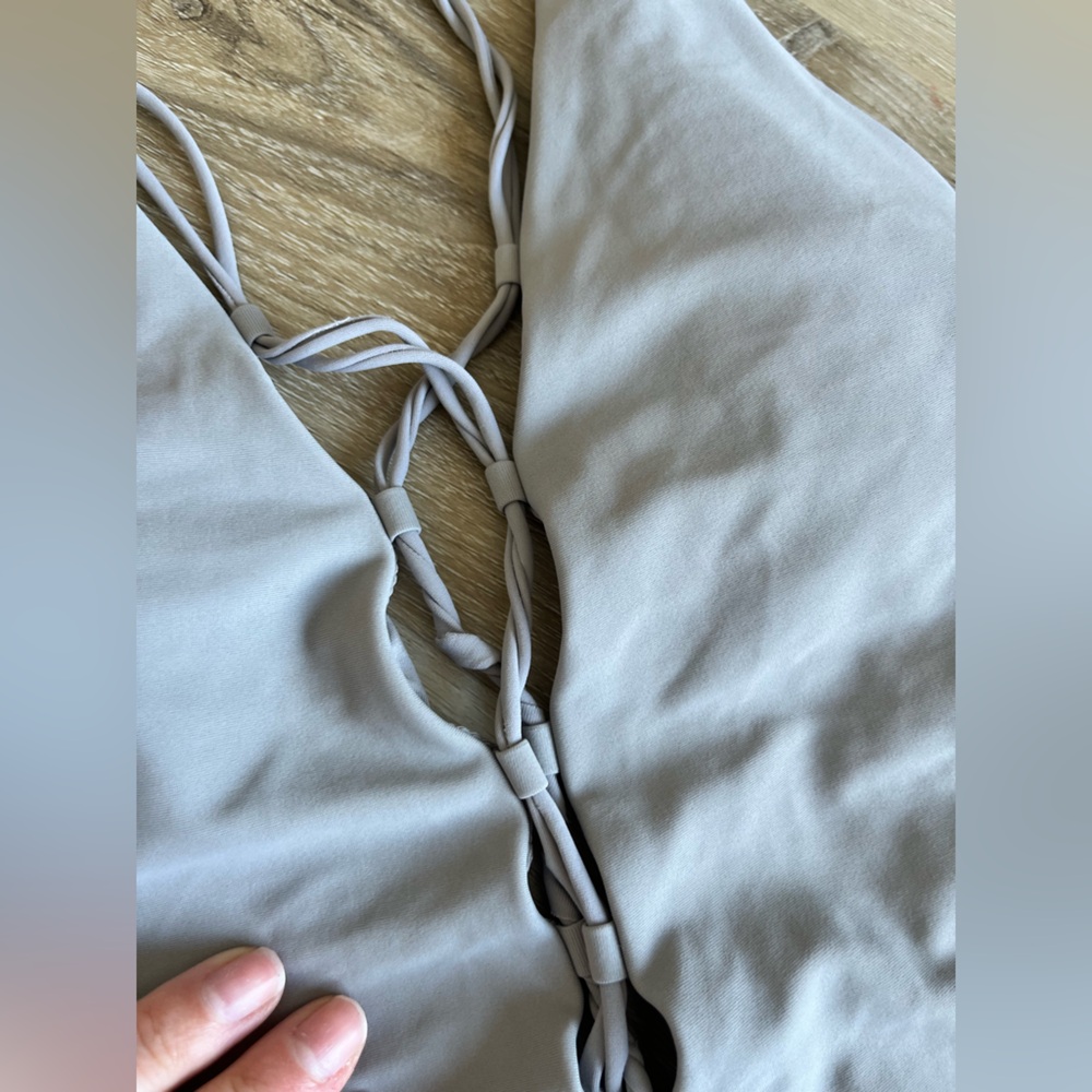 2 for $30 Aerie Grey Swimsuit - Picture 3 of 5
